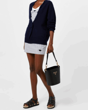 [프라다] 다이아몬드 버킷백 1BE048