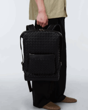 [보테가베네타] 인트레치아토 레더 백팩 653118