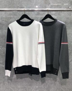 [톰브라운] 펀 믹스 밀라노암 스티치 니트