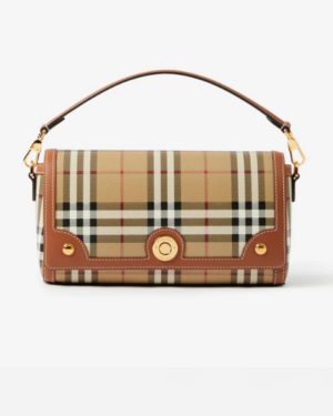 [버버리] 탑핸들 체크 노트백 80661651