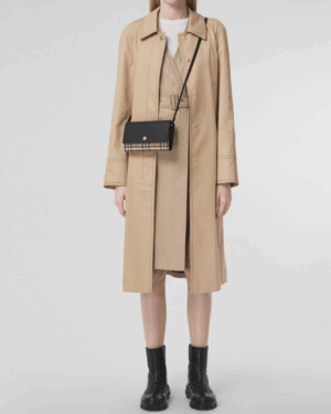 [버버리] 체크 스트랩 크로스백 8058001