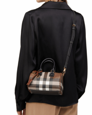 [버버리] 체크 미니 볼링백 80696631
