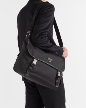 [프라다] 리나일론 및 사피아노 가죽 숄더백 2VD052