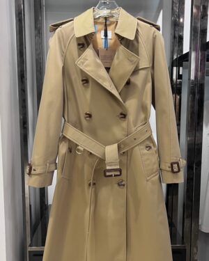 [버버리] 여성용 개버딘 워털루 트렌치 코트