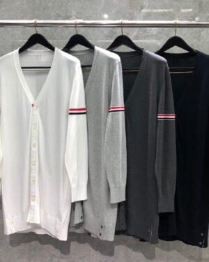 [톰브라운] 옥스포드 콤보 가디건 셔츠드레스