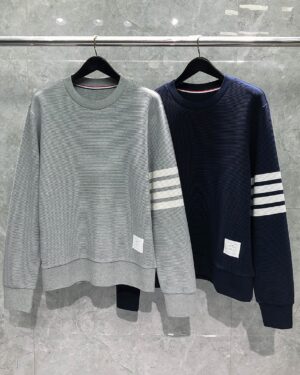 [톰브라운] 워터 리플 자카트 스웨트셔츠