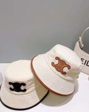 [셀린느] 남녀공용 트리옹프 버킷햇