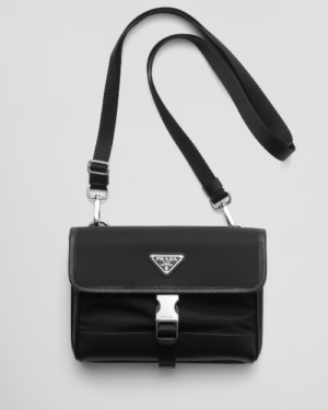 [프라다] 리나일론 및 사피아노 가죽 스마트폰 케이스 2ZH108_2DMH_F0002