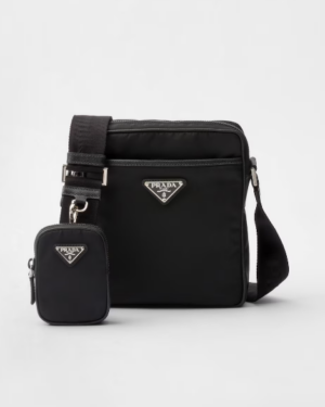 [프라다] 리나일론 및 사피아노 숄더백 2VH112