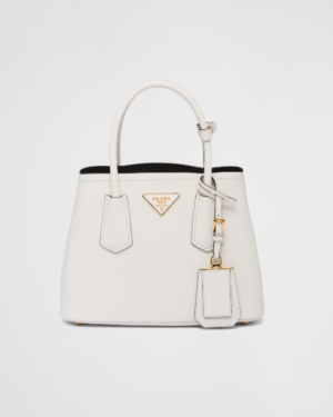 [프라다]  더블 사피아노 가죽 미니백 1BG443