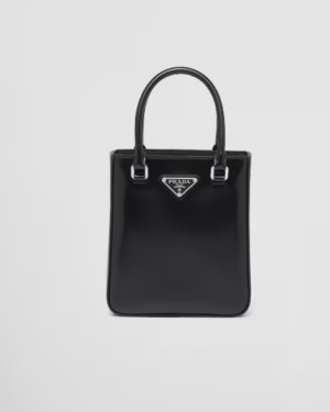 [프라다] 브러쉬드 가죽 스몰 토트 백 1BA331