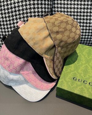 [구찌] 남녀공용 클래식 모노그램 볼캡