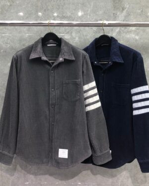 [톰브라운] 4선 코듀로이 셔츠 자켓