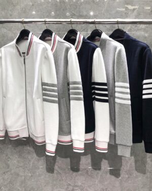 [톰브라운] 4선 밀라노 스티치  집업 자켓