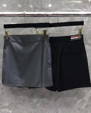 [톰브라운] 울혼방 바지 스커트