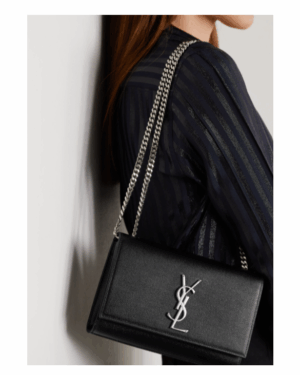 [생로랑] 그랑 드 뿌드르 가죽 케이트 미디엄 백 364021