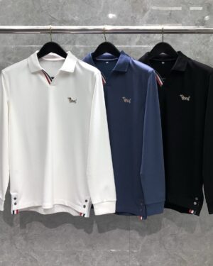 [톰브라운] 헥터 로고 폴로 셔츠