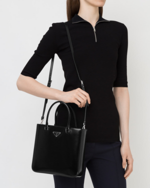 [프라다] 브러쉬드 토트백 1BA330