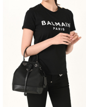 [프라다] 나일론 버킷 숄더백 1BE055