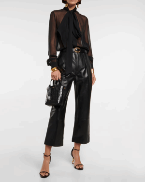 [생로랑] 크로커다일 엠보싱 미니 토이 쇼퍼백 712367