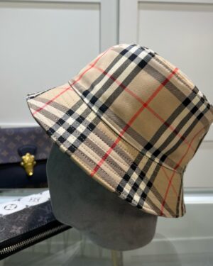 [버버리] 남녀공용 빈티지 체크 버킷햇