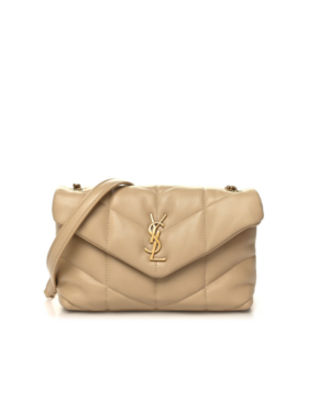 [생로랑] 푸퍼 토이 숄더백 베이지 759337