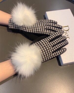 [디올] 여성용 울 장갑