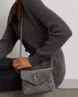 [생로랑] 루루 토이 스웨이드 숄더백 467072