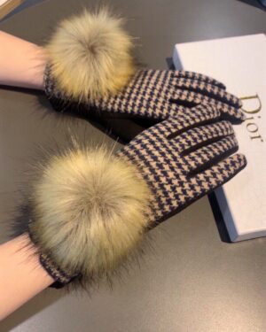 [디올] 여성용 울 장갑