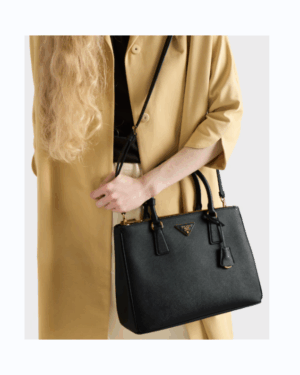 [프라다] 라지 갤러리아 사피아노 가죽 백 1BA274