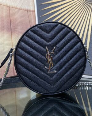 [생로랑] 바이닐 라운드 백