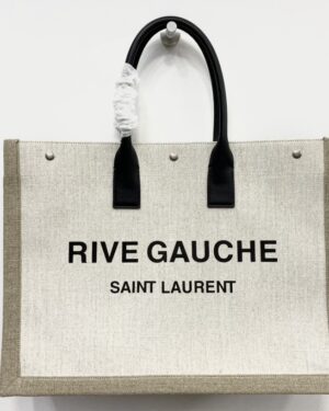 [생로랑] 리브가슈 캔버스 토트백