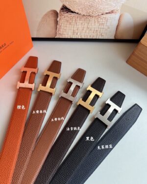 [에르메스] 벨트 - 토고 가죽3.8CM