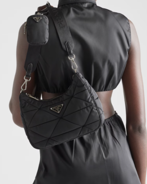 [프라다] 리나일론 패딩 숄더백 1BC151