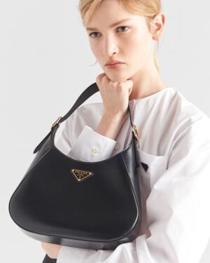 [프라다] 클레오 미디엄 가죽 숄더백 1BC179