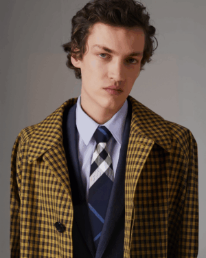 [버버리] 체크 실크 넥타이