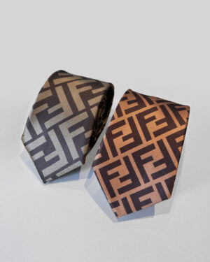 [펜디] FF 실크 타이