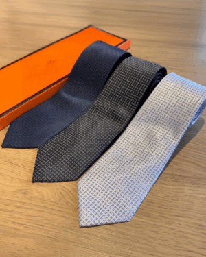 [에르메스] H 자카드 넥타이