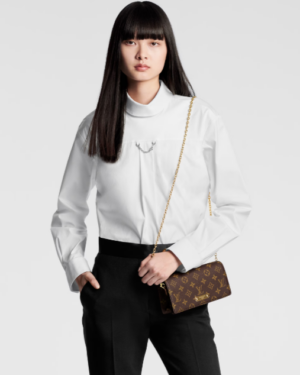 [루이비통] 월릿 온 체인 릴리 M82509