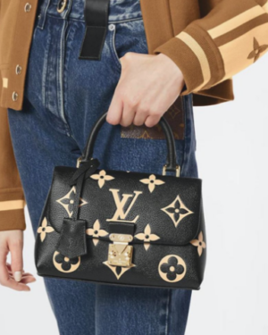 [루이비통] 마들렌 BB 바이컬러 모노그램 앙프렝뜨(블랙/베쥬)M45978