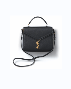 [생로랑] 그랑 드 뿌드르 엠보스드 가죽 카산드라 미디엄 탑 핸들백 623931