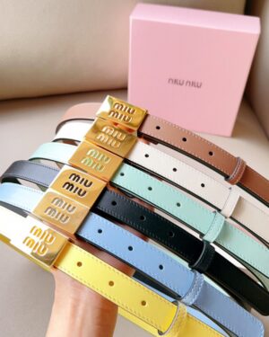 [미우미우] 벨트 2cm