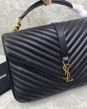 [생로랑] 마틀라세 모노그램 미듐 컬리지 사첼백