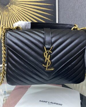 [생로랑] 칼리지 미디움 숄더백 사첼백