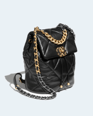 [샤넬] 24C 19 나인틴 체인 백팩 AS4223