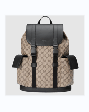 [구찌] GG 수프림 캔버스 투포켓 백팩 450958