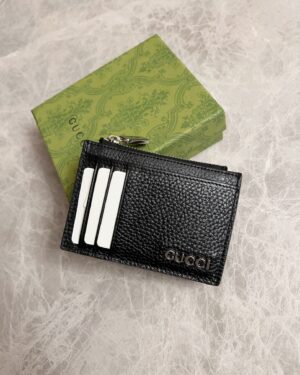 [구찌] 구찌 로고 지퍼 카드 케이스