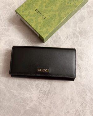 [구찌] 구찌 로고 장지갑