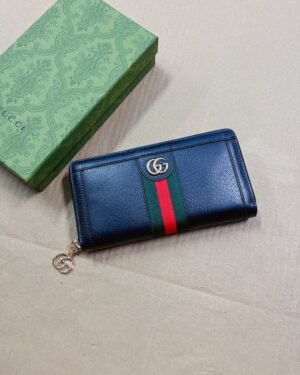 [구찌] 오피디아 GG 지퍼 장지갑