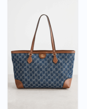 [구찌] 오피디아 미디엄 데님 GG 토트백 631685